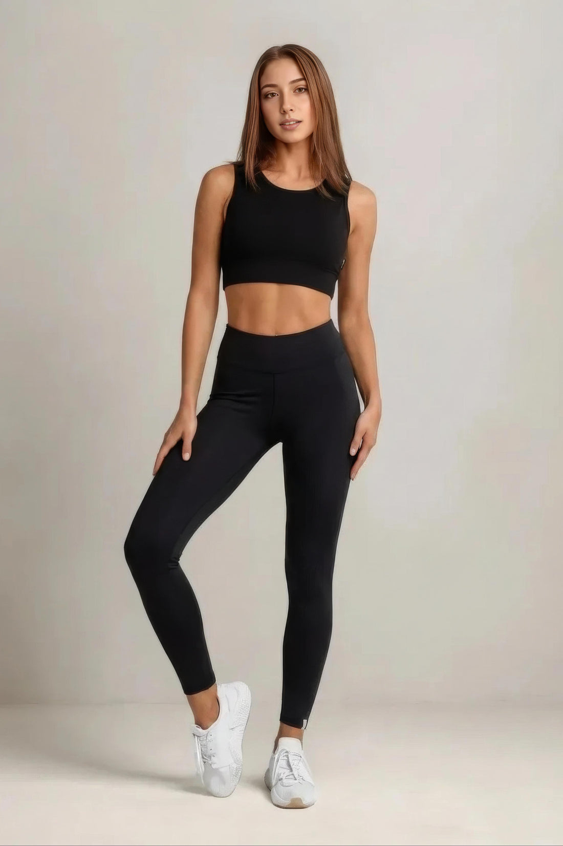 Γυναικείο αθλητικό μπουστάκι (Μαύρο)