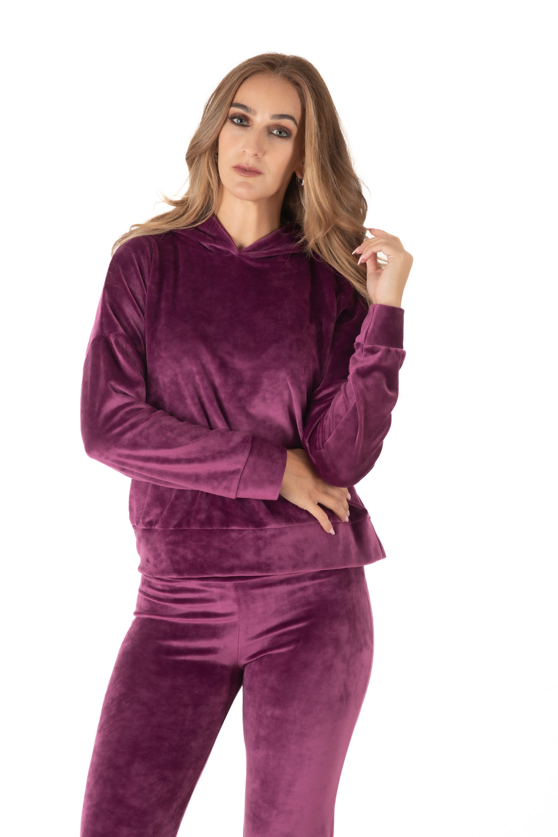 Γυναικεία μπλούζα βελουτέ