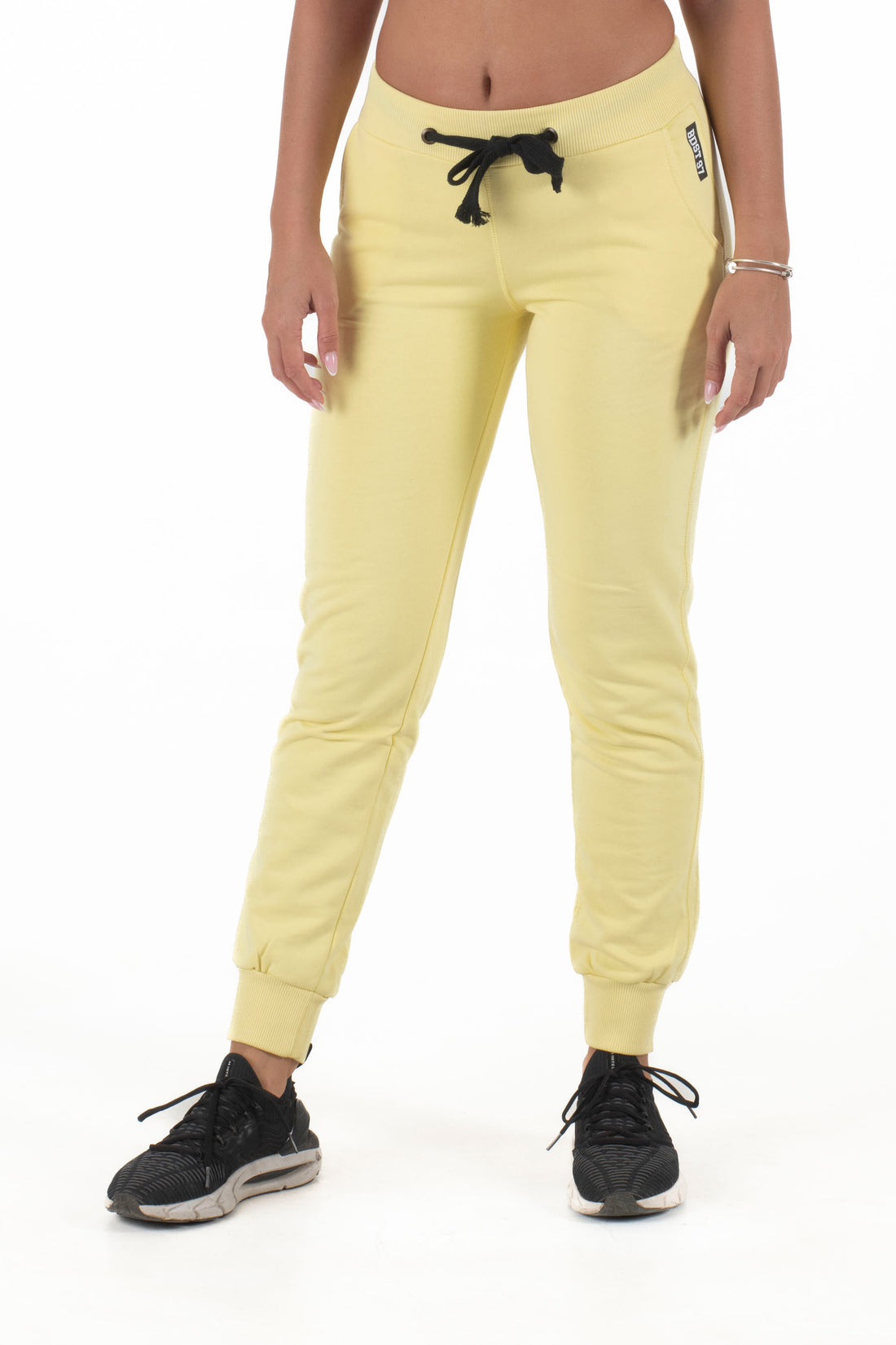 Γυναικείο παντελόνι λάστιχο (Κίτρινο)