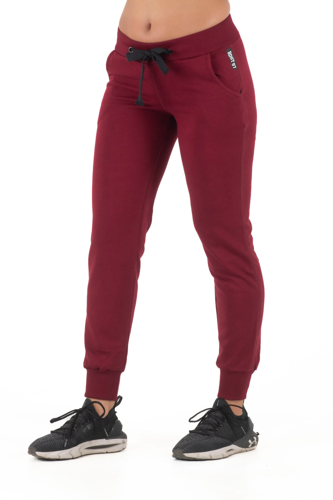 Γυναικείο παντελόνι λάστιχο (Μπορντό)