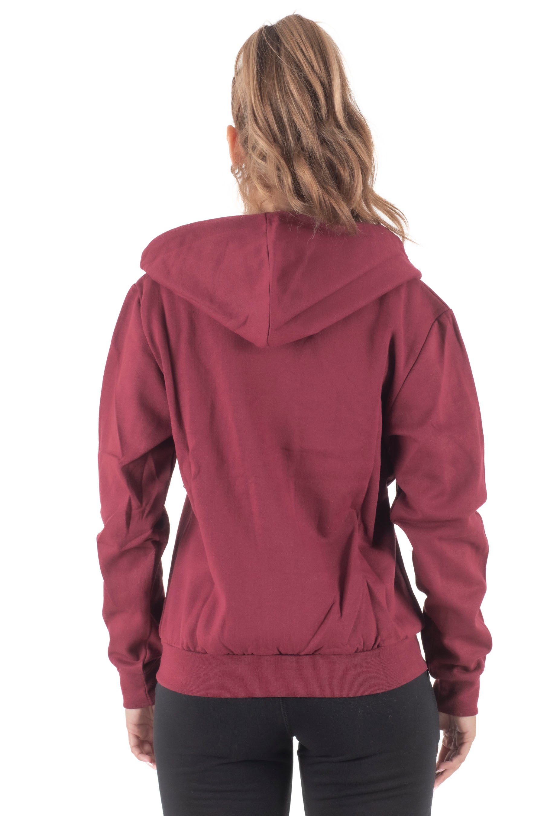 Γυναικεία ζακέτα σε μπορντώ