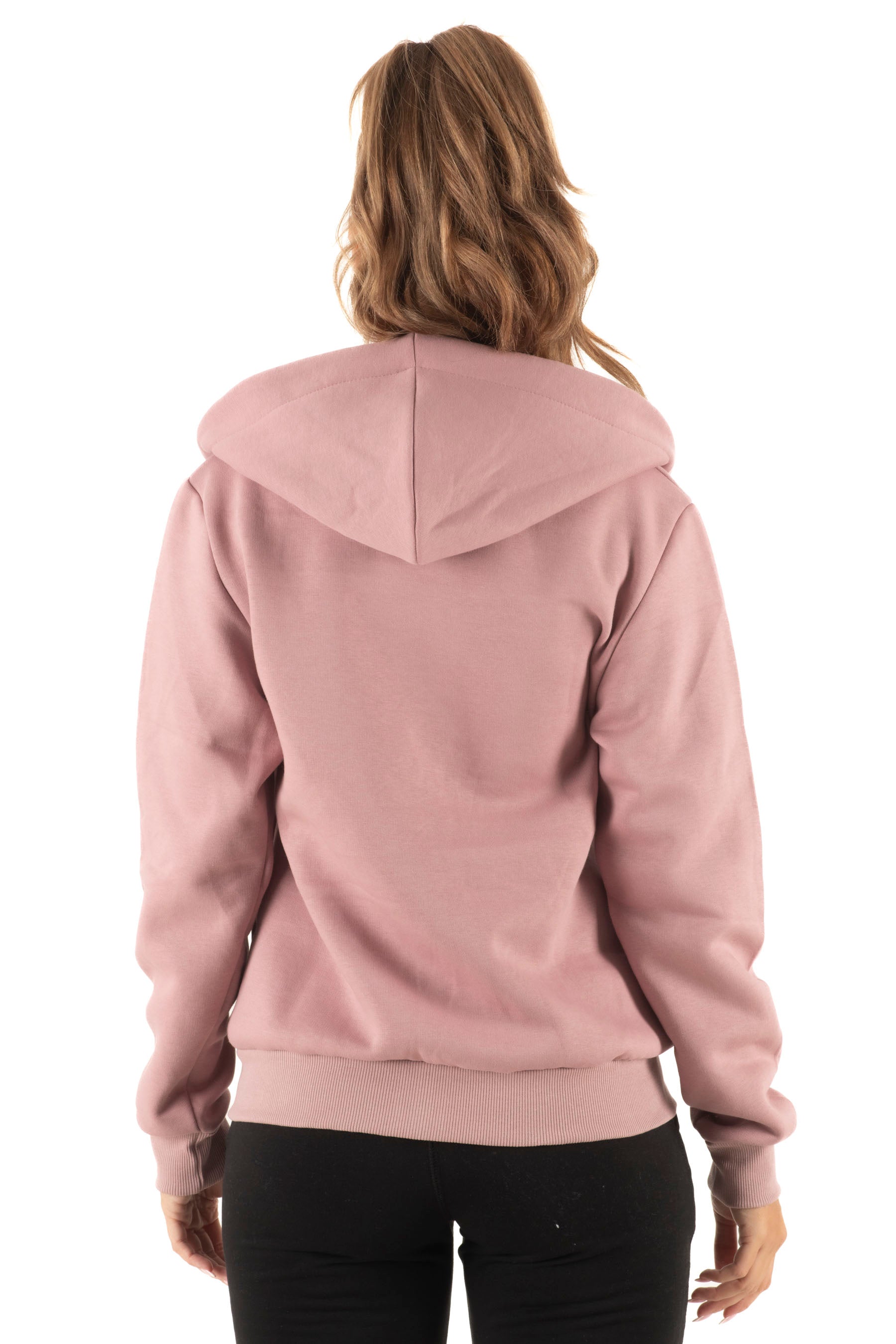 Γυναικεία ζακέτα με κουκούλα φούτερ