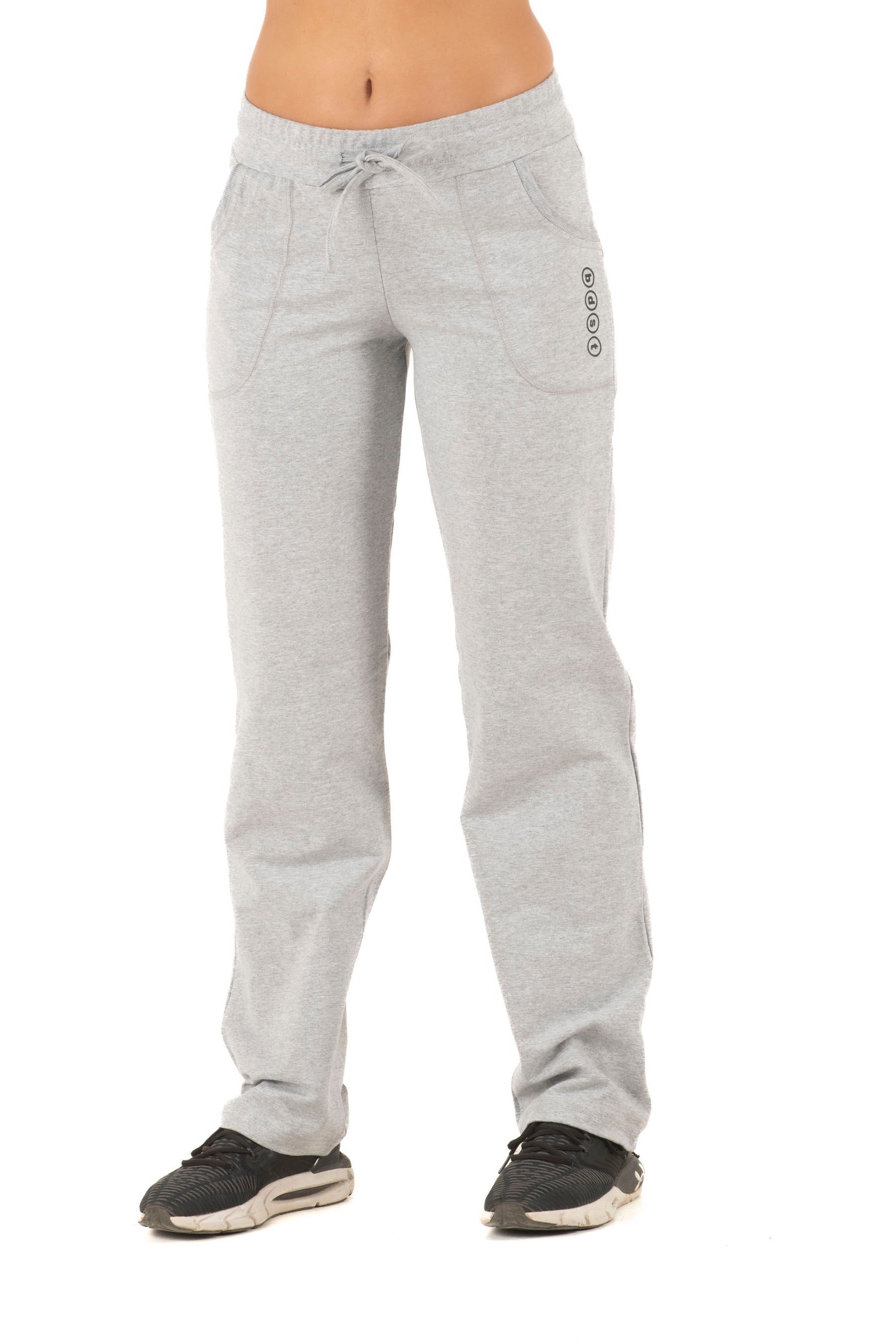 Γυναικείο παντελόνι μονόχρωμο (Γκρι)