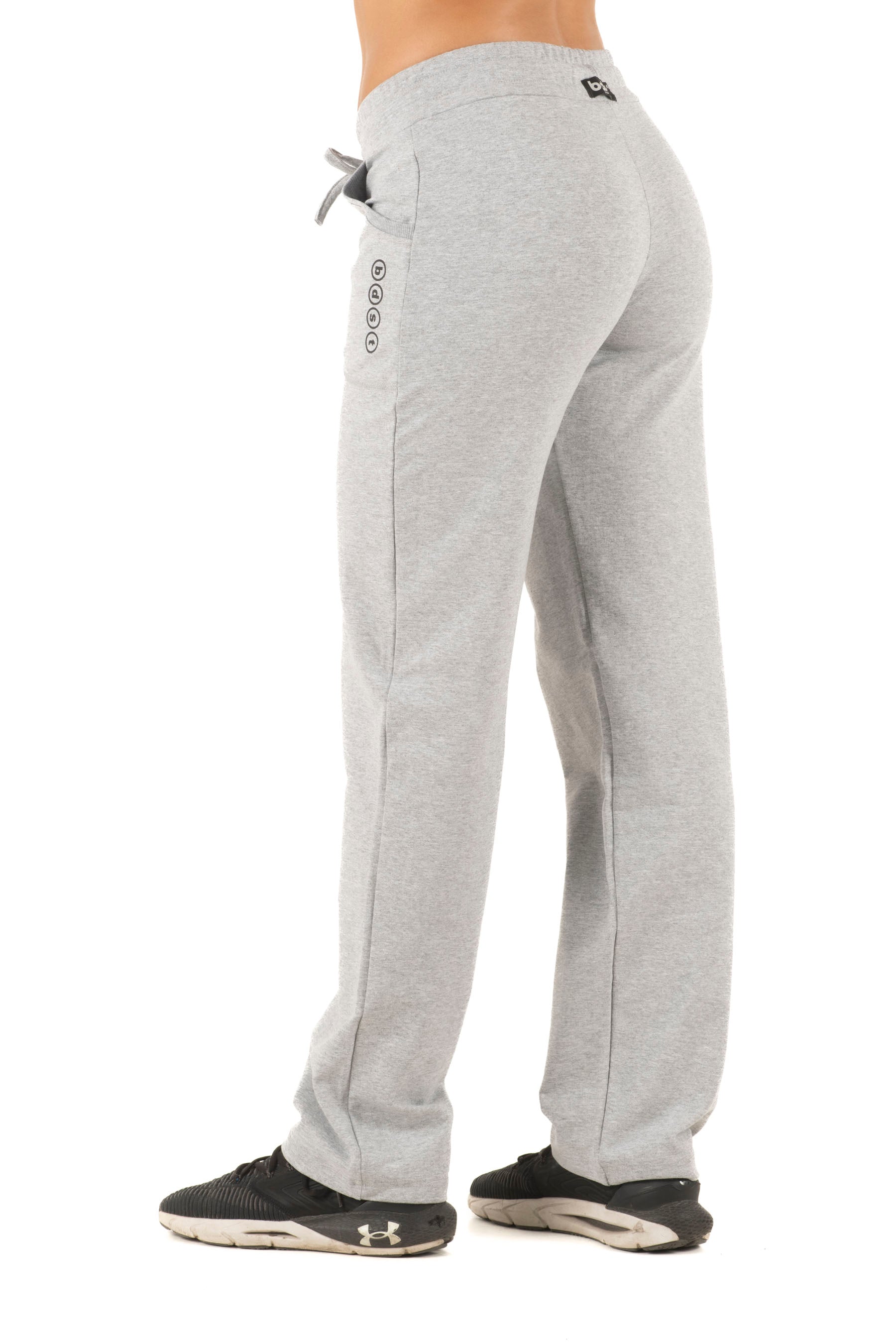 Γυναικείο παντελόνι μονόχρωμο (Γκρι)