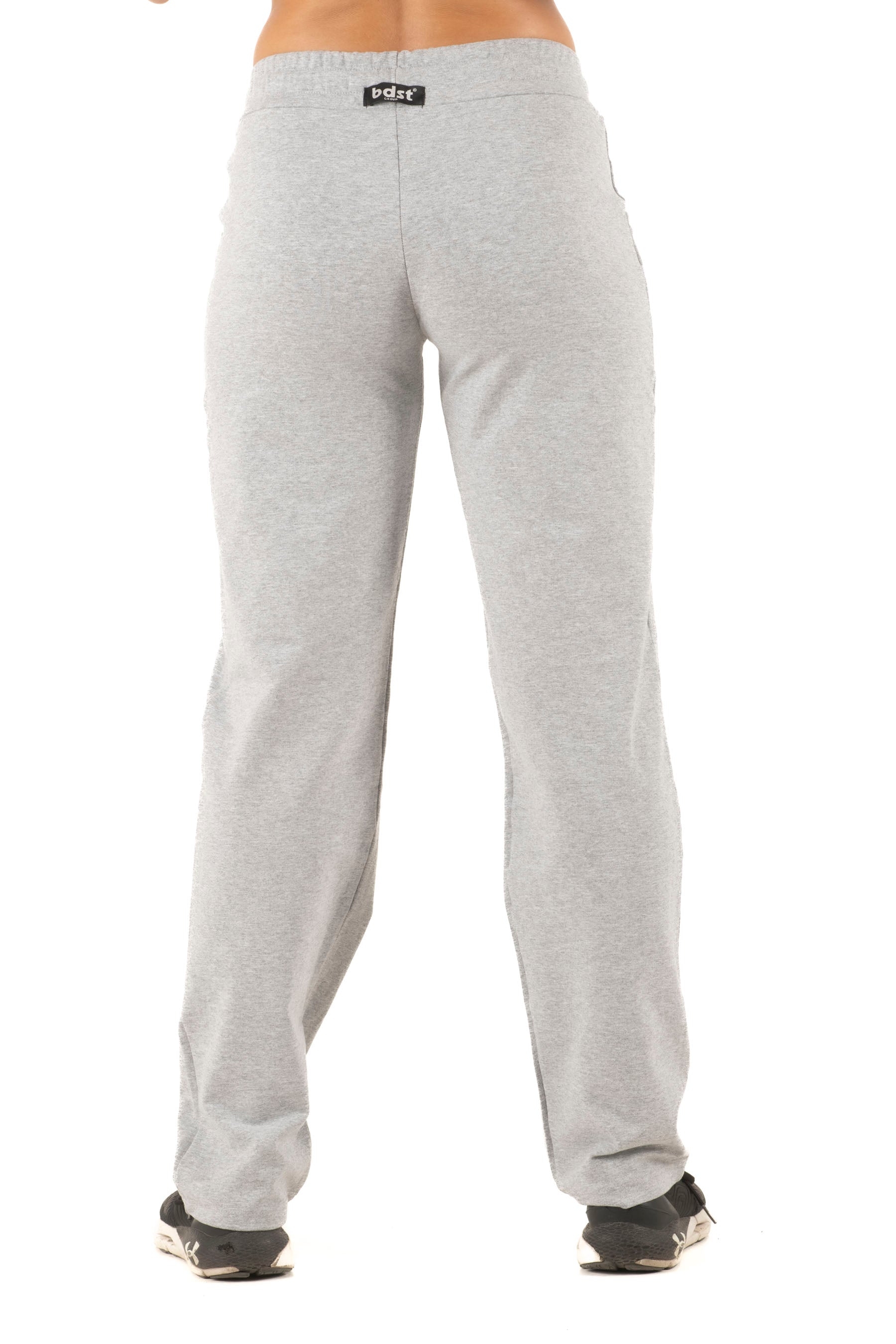 Γυναικείο παντελόνι μονόχρωμο (Γκρι)