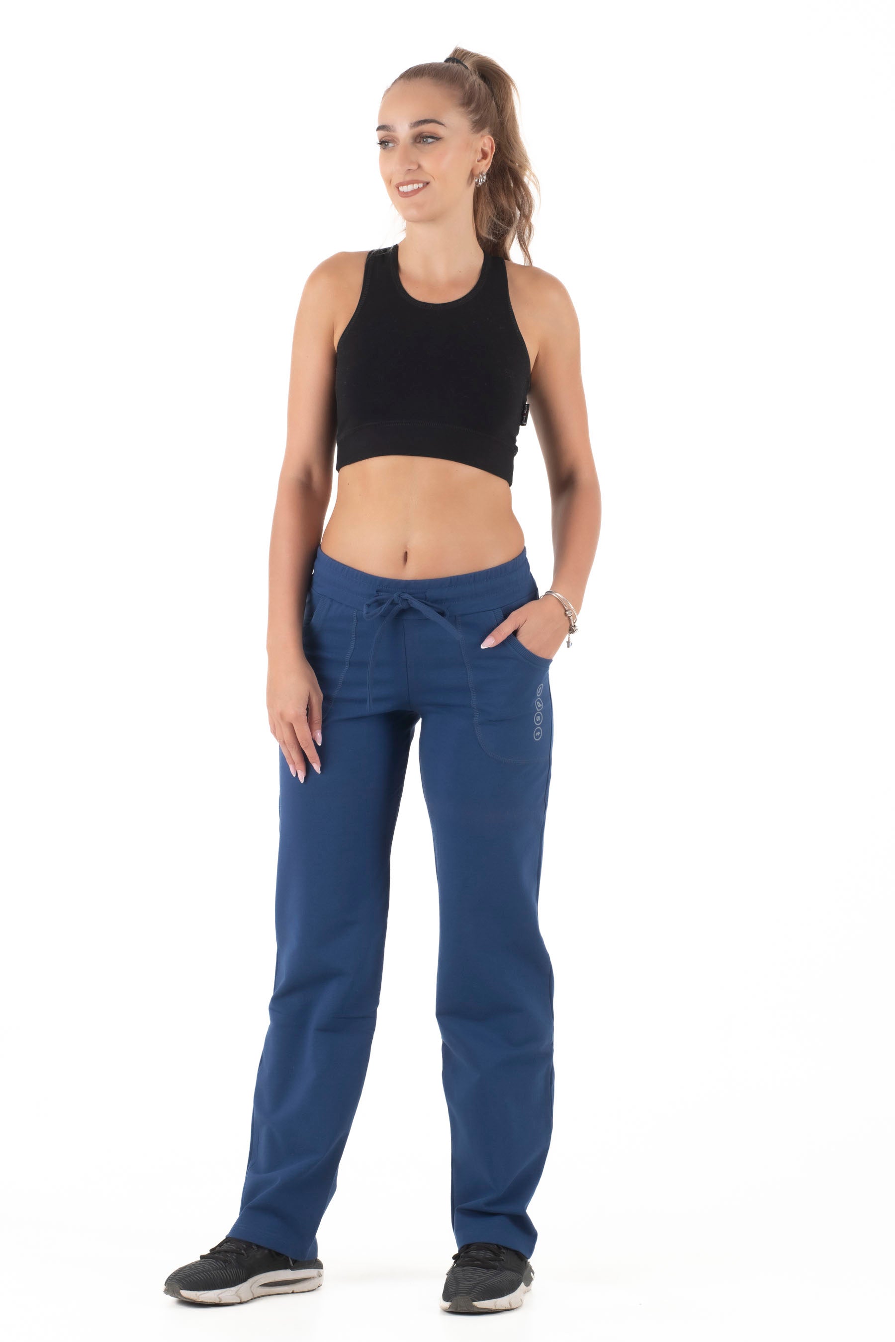 Γυναικείο παντελόνι μονόχρωμο