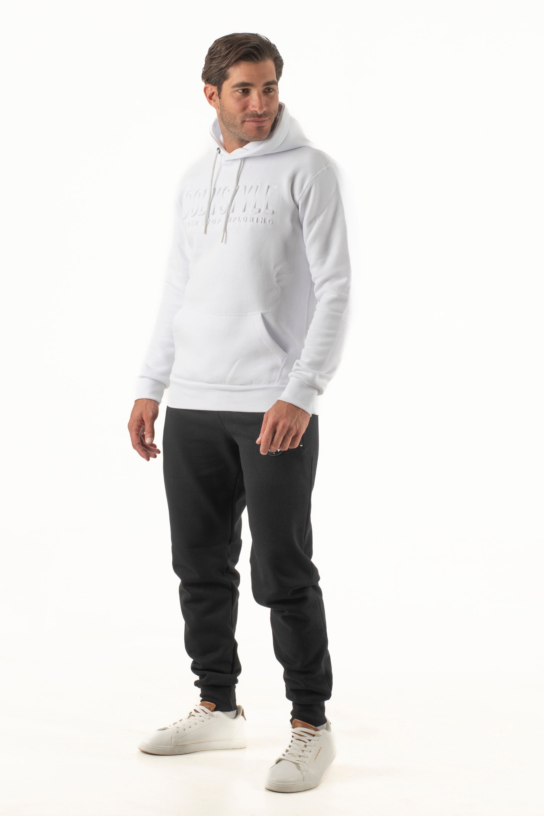 Ανδρική μπλούζα φούτερ με κουκούλα με στάμπα 3D