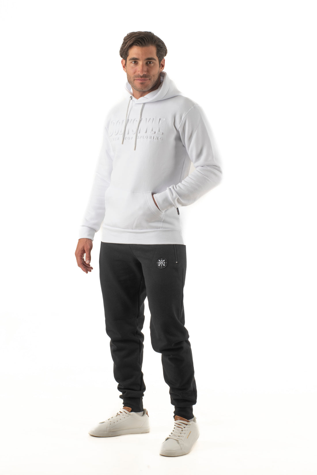 Ανδρική μπλούζα φούτερ με κουκούλα με στάμπα 3D