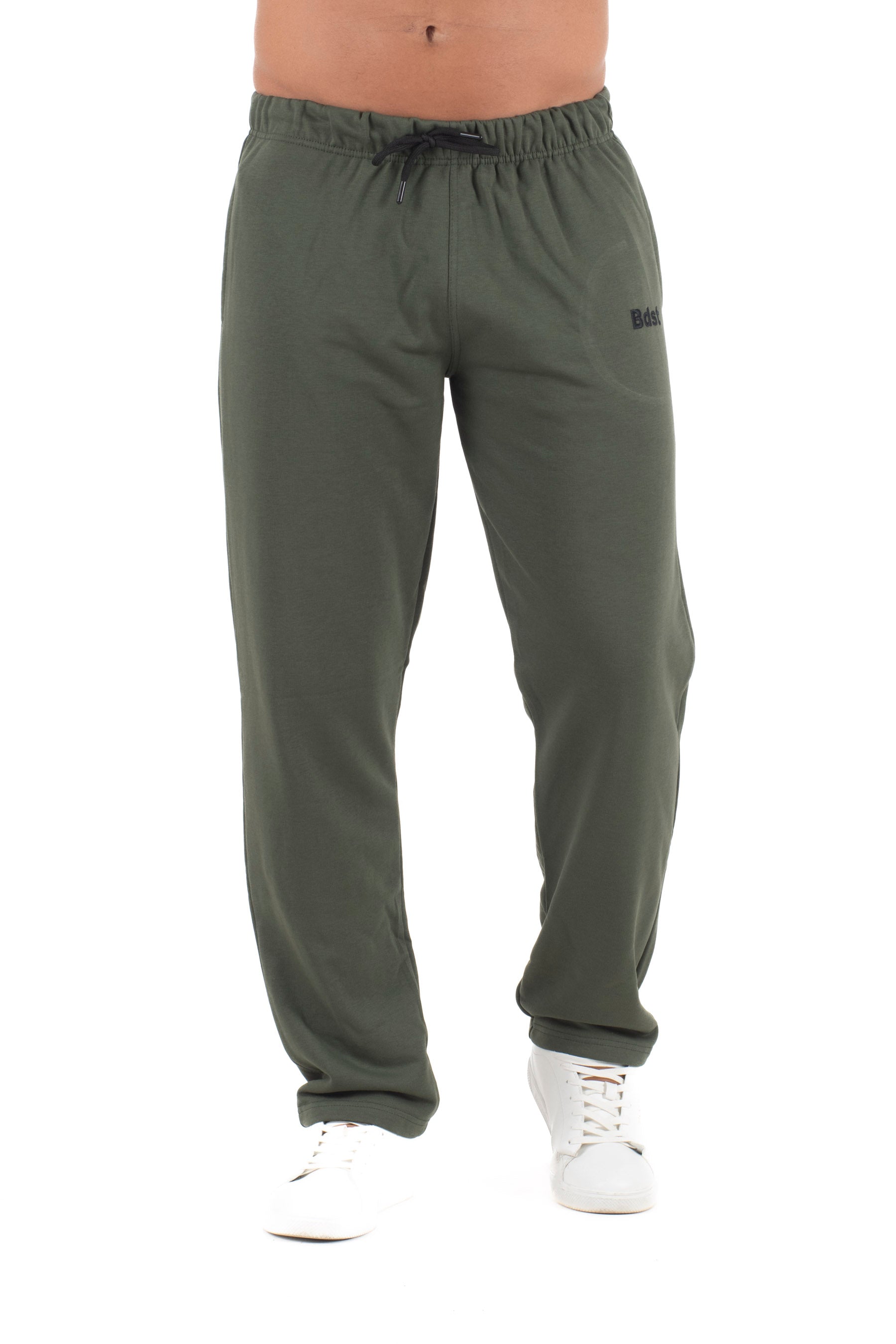 Ανδρικό παντελόνι φόρμας ίσιο τρίκλωνο