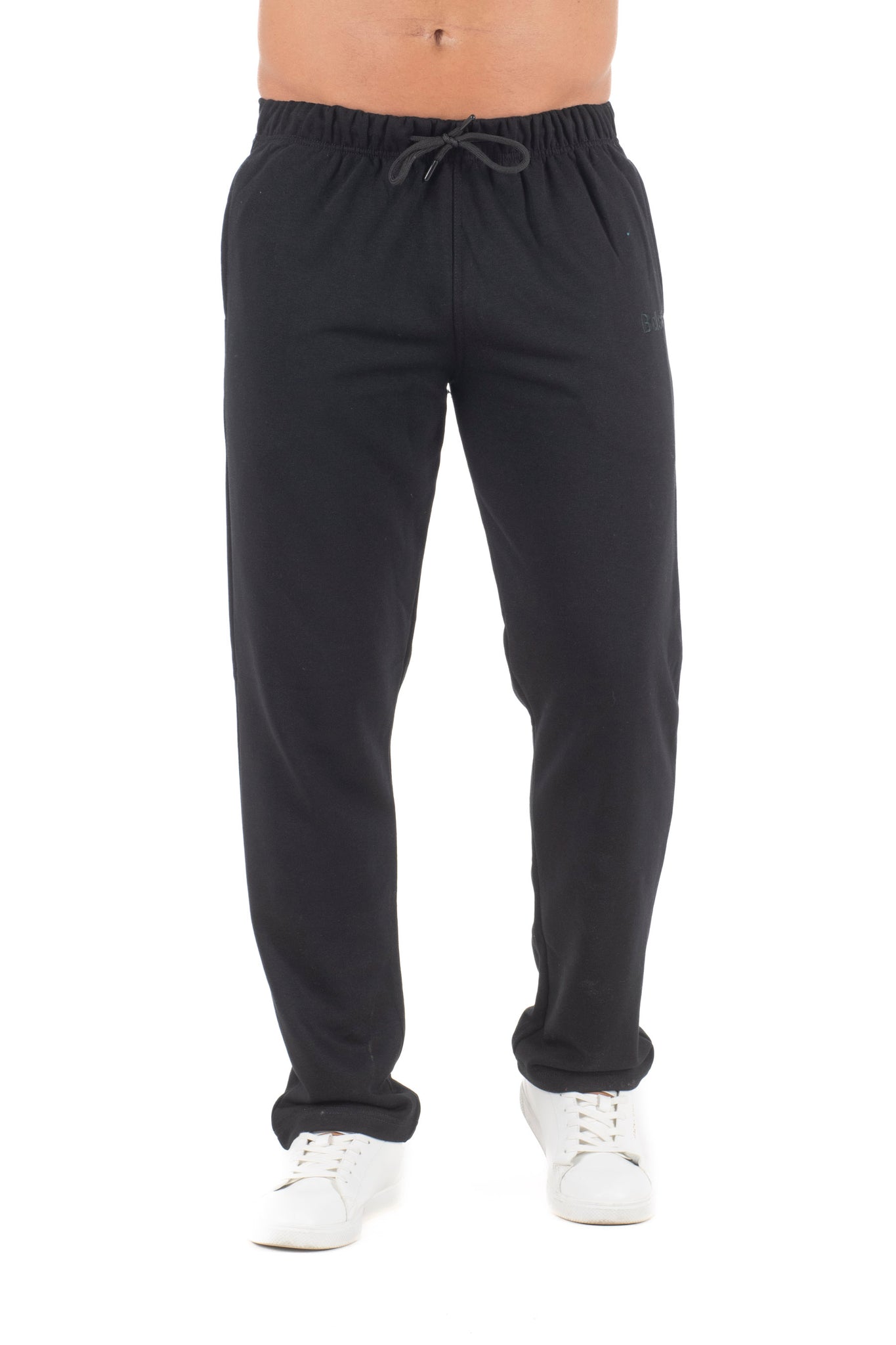 Ανδρικό παντελόνι φόρμας ίσιο τρίκλωνο