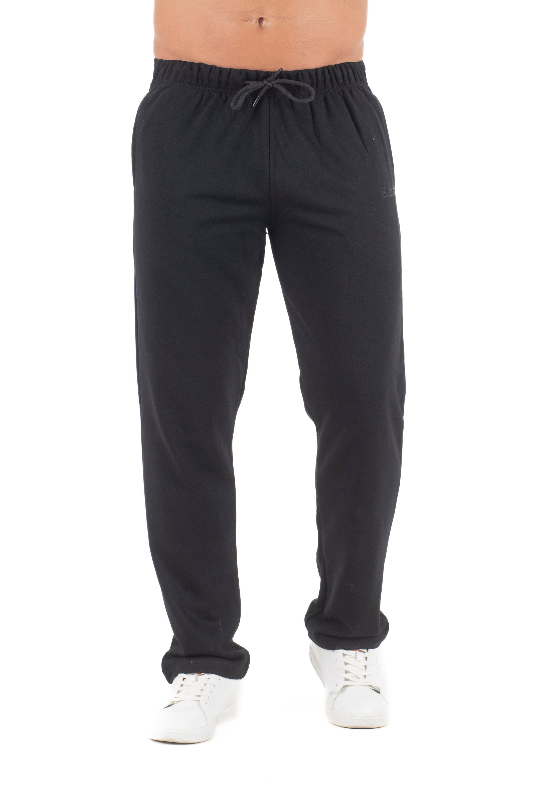 Ανδρικό παντελόνι φόρμας ίσιο τρίκλωνο