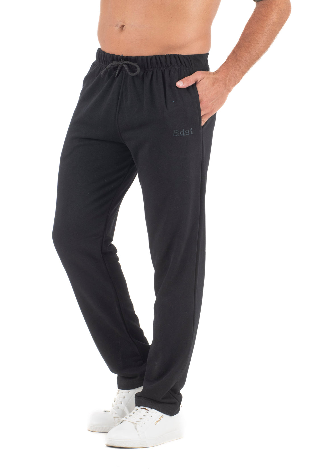 Ανδρικό παντελόνι φόρμας ίσιο τρίκλωνο