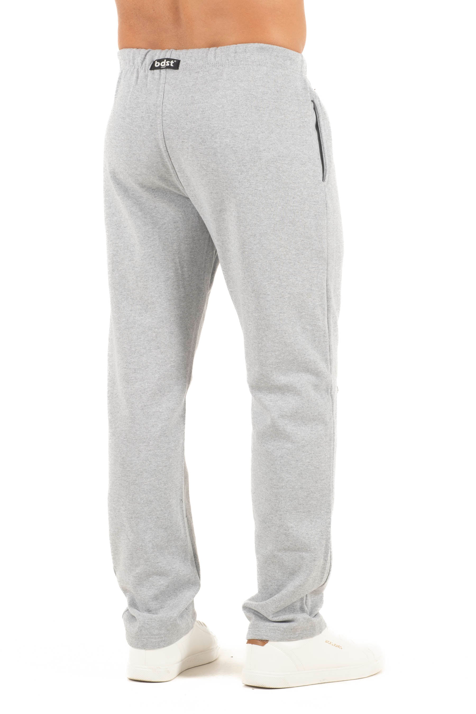 Ανδρικό παντελόνι φόρμα ίσιο κλασικό (Γκρι)