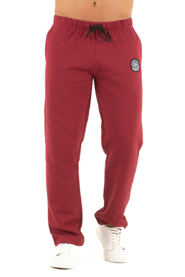 Ανδρικό παντελόνι φόρμα ίσιο κλασικό (Μπορντό)