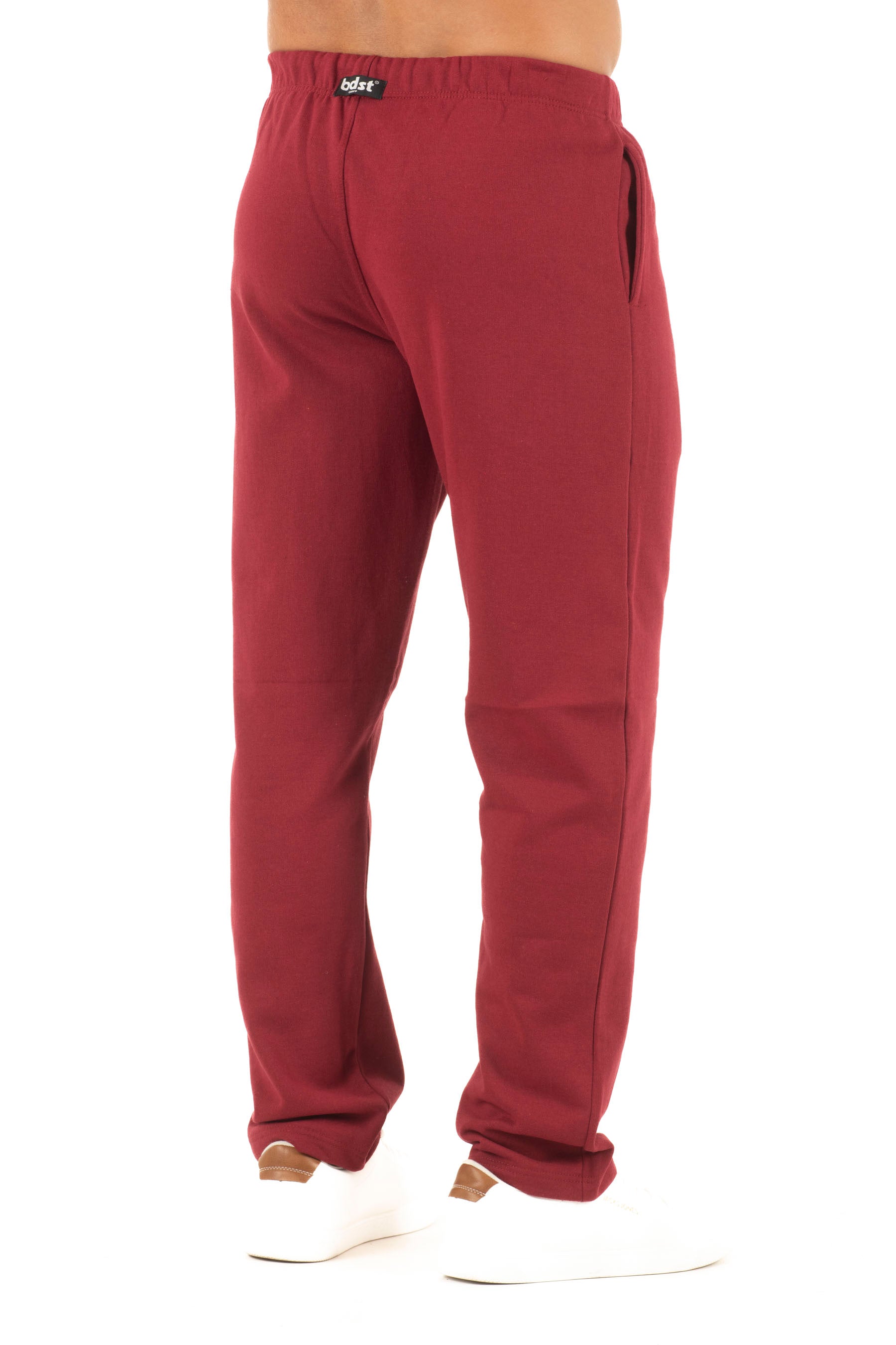 Ανδρικό παντελόνι φόρμα ίσιο κλασικό (Μπορντό)