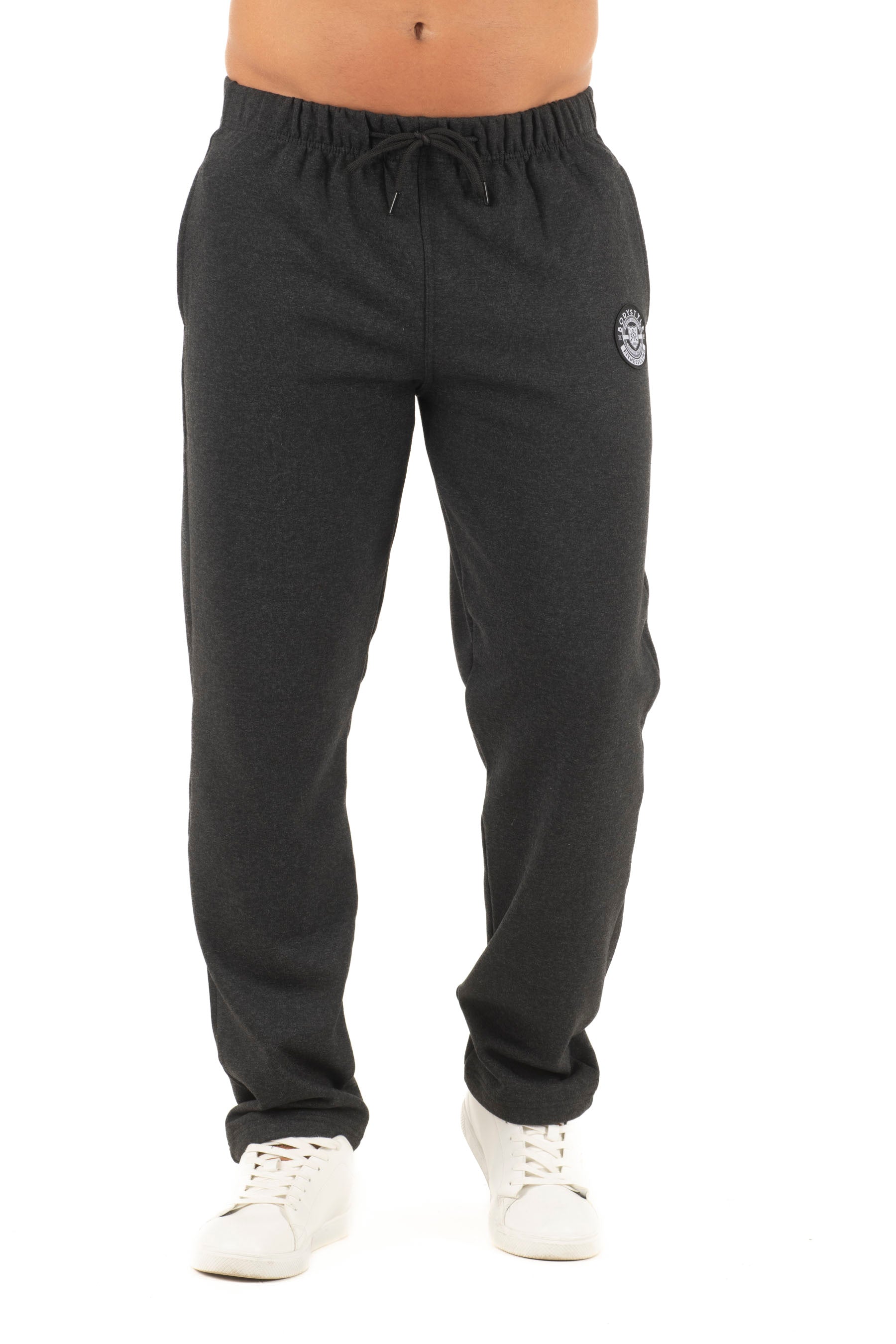 Ανδρικό παντελόνι φόρμα ίσιο κλασικό (Ανθρακί)