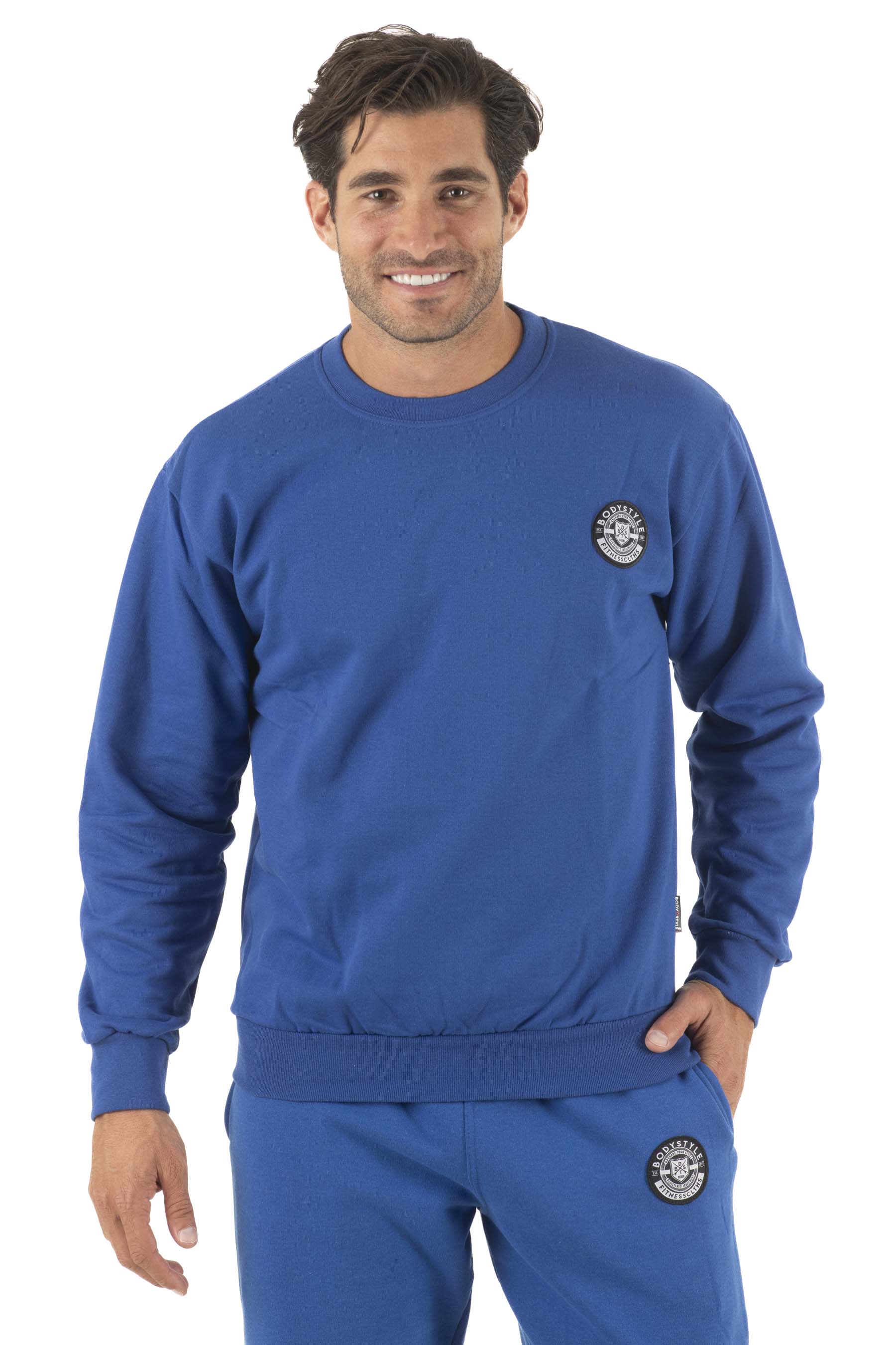 Ανδρική μπλούζα φούτερ κολλεγίου