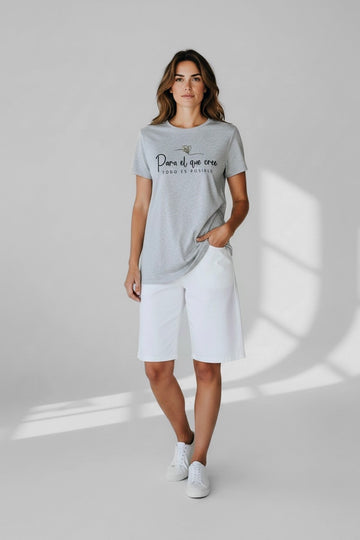 Γυναικείο T-Shirt (Γκρι)