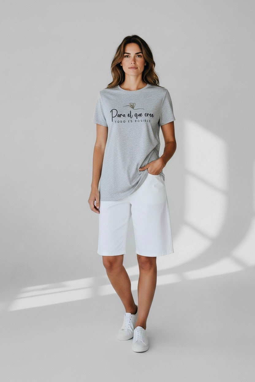 Γυναικείο T-Shirt (Γκρι)