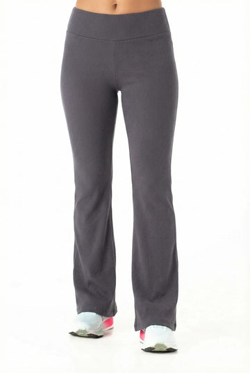 Γυναικείο Παντελόνι Καμπάνα Ριπ2/1 (Μολυβί)